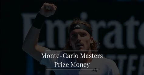 monte carlo rolex masters prize money|atp masters 1000 prize money.